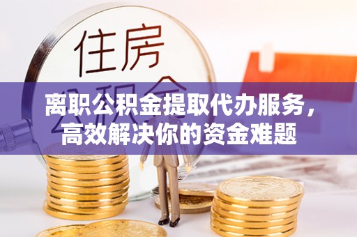 宜君离职公积金提取代办服务，高效解决你的资金难题