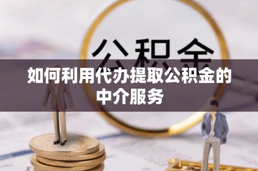 宜君如何利用代办提取公积金的中介服务