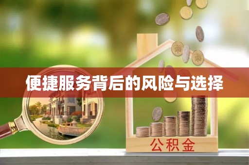宜君便捷服务背后的风险与选择